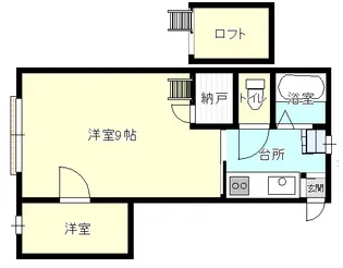 ガーデンビラ【2階】の間取り