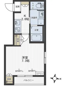 SUNRISE TOKIWA【4階】の間取り
