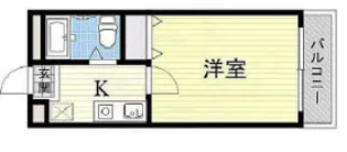 プレアール東中浜【3階】の間取り