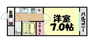 プロスパーK【5階】の間取り