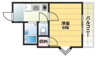 シャトレ淡路【3階】の間取り