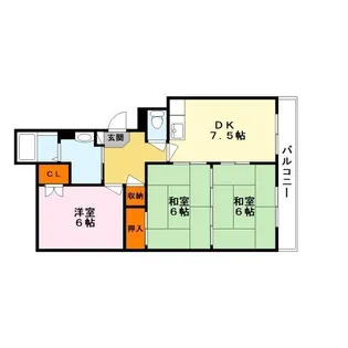 フェリカ葉山【2階】の間取り