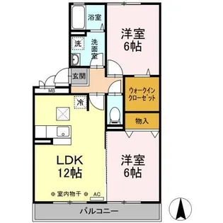 Y’S レジデンス【1階】の間取り