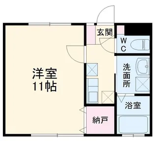 リヴェール南ユーカリが丘【3階】の間取り
