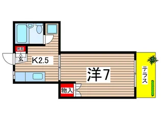 ロイヤルヒルズ【1階】の間取り