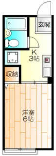 グリーンヒルI【2階】の間取り