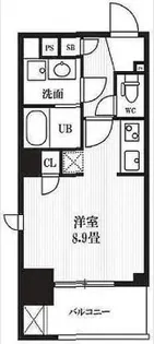 PEAKS神田【6階】の間取り
