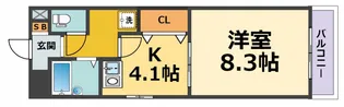 AUBE918【6階】の間取り