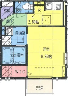 ソレイユ【1階】の間取り