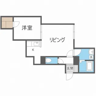 サンテラス手稲【2階】の間取り
