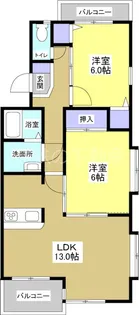 アクティブ将監【3階】の間取り