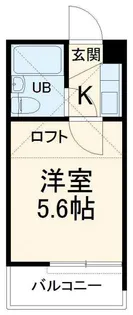ロイヤルコーポ幕張【2階】の間取り