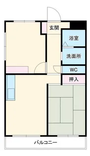 ラフィーネ鷺沼【1階】の間取り