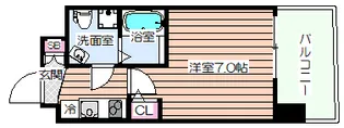 セレニテ阿波座ミラク【12階】の間取り