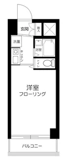 プライムステイ築地【11階】の間取り