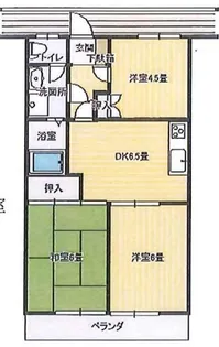 シャトレー澤宏【2階】の間取り