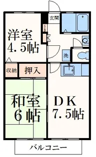 コート・ビレッジ【2階】の間取り
