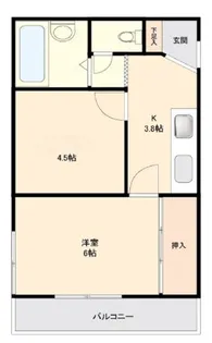 グリーンヒル徳丸【2階】の間取り
