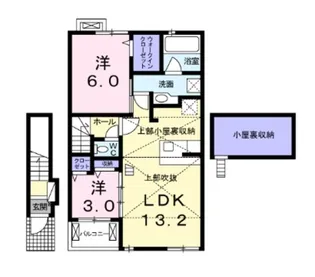 セカンドインプレス【1階】の間取り