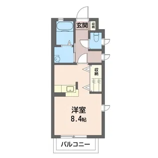 レグルス【1階】の間取り