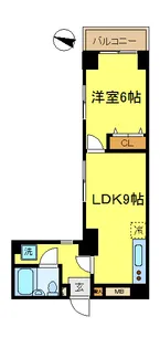 東京都文京区音羽1【マンション】の間取り