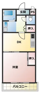ヴィラ・プチ・アンジュ【2階】の間取り