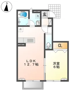 プログレス14【1階】の間取り