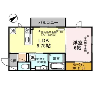 ラヴィッサ【2階】の間取り