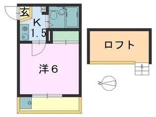 桜井第5マンション【2階】の間取り
