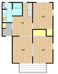 フレグランスみほり【2階】の間取り