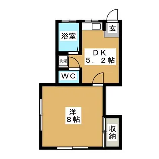 プラッツK【1階】の間取り