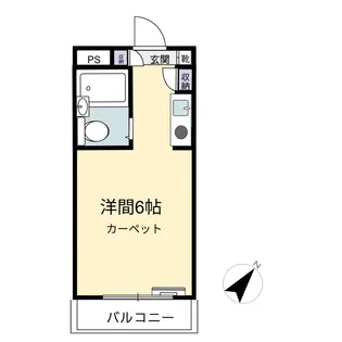 ライオンズマンション相模原第8【8階】の間取り