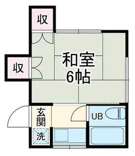 コーポ山宗【2階】の間取り