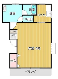 コートダジュールB【1階】の間取り