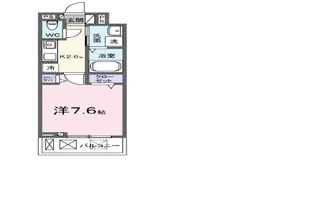 ヒカルサ奈良大森サウス【2階】の間取り