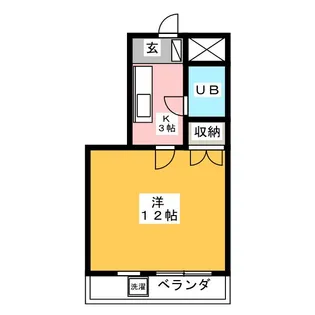 コーポエイト【4階】の間取り