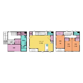 愛知県名古屋市千種区新西1【一戸建】の間取り