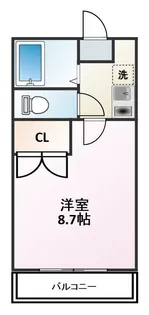 サンフラワーA【3階】の間取り