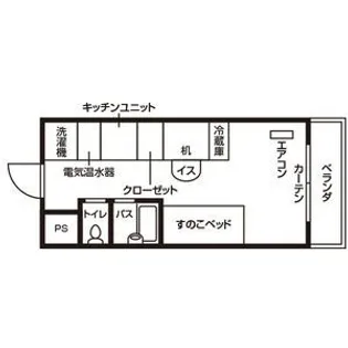 ドミール向山【3階】の間取り