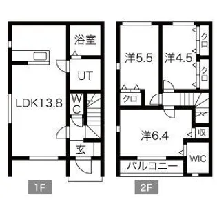 埼玉県さいたま市見沼区大字御蔵【アパート】の間取り