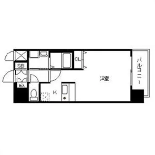 プレサンス名古屋STATIONザ・シティ【3階】の間取り