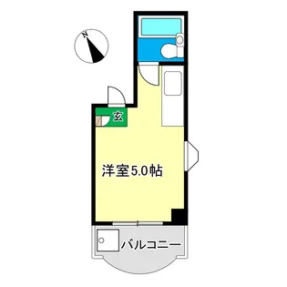 ピュアコート高須【2階】の間取り
