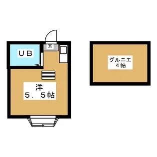 東京都中野区沼袋3【アパート】の間取り