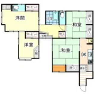 静岡県浜松市中央区浅田町【一戸建】の間取り
