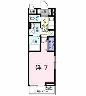 東京都武蔵村山市榎3【アパート】の間取り