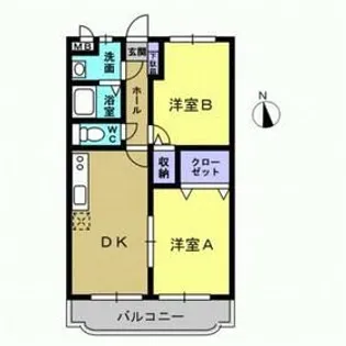 Y.M.ソレイユ【4階】の間取り