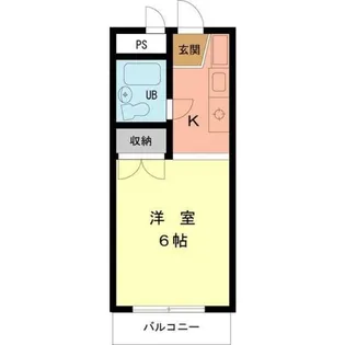 東京都八王子市堀之内3【マンション】の間取り