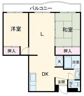 イトーハイツ【1階】の間取り