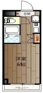 第2コスモ大和A棟【2階】の間取り