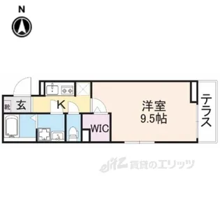シュエット【1階】の間取り